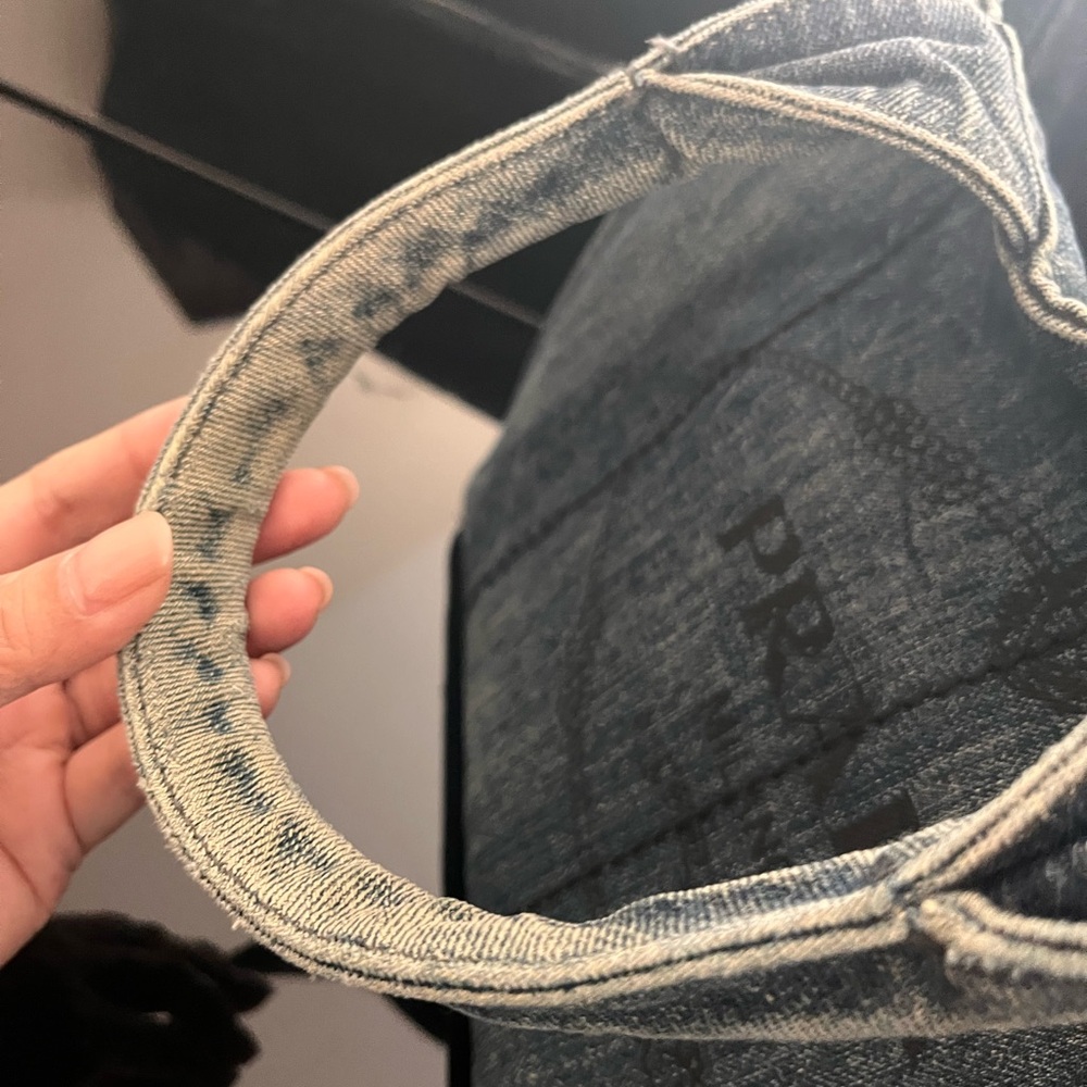 Prada Blue Denim Tote Bag - Picture 16 of 16